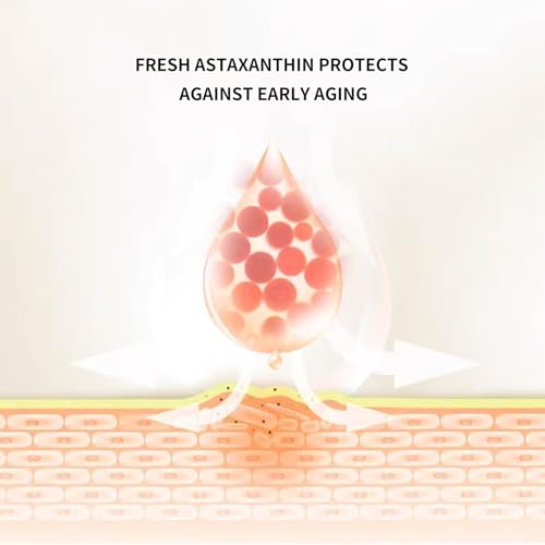 BLUE LOVE 3PC Astaxanthin Seaweed Face Cream for Men & Woman, Anti-Aging Hydration Facial Moisturizer Skincare for All Skin Types