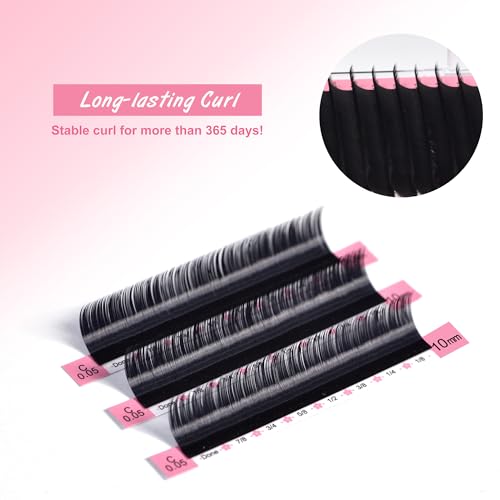 Classic Lash Extensions 0.05mm CC Cashmere 8-16mm