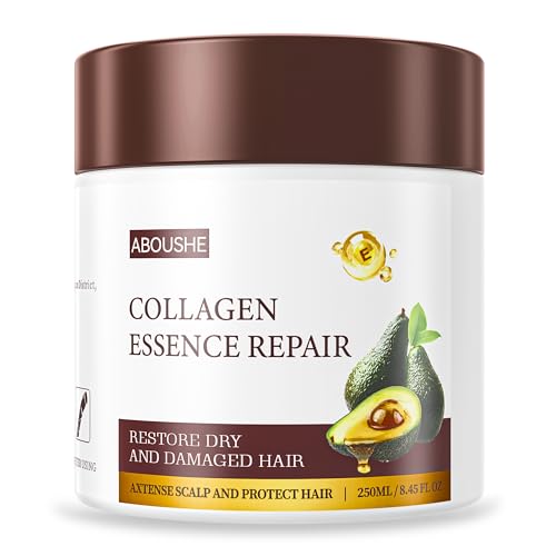 Collagen Hair Mask with Keratin & Argan Oil - Deep Conditioning Treatment 250ml