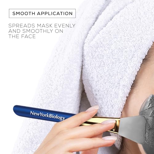 New York Biology Eucalyptus Dead Sea Mud Mask with 3 Silicone Brushes