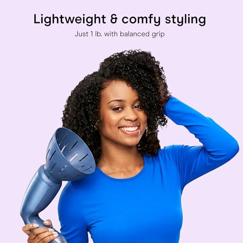Conair Hair Steamer with Diffuser Attachment - Portable Curl Refresh