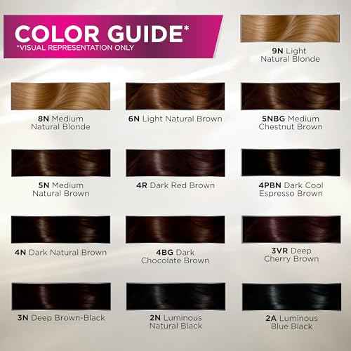 John Frieda Precision Foam Colour, Light Natural Brown 6N, Full-coverage Hair Color Kit, Anti-Fade Gray Coverage, Deep Color Saturation Hair Dye, Pack of 2