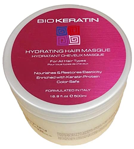 Bio Keratin Hydrating Hair Masque 16.9oz - Restore Elasticity