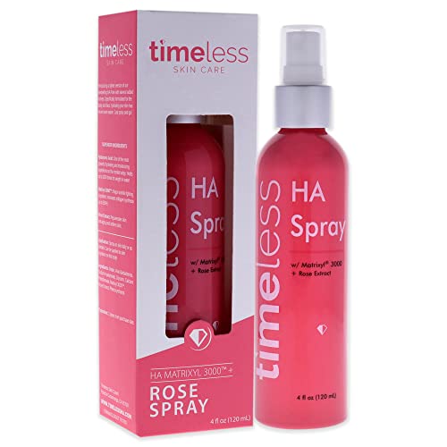 Timeless HA Matrixyl 3000 Spray - Rose Women 4 oz (Pack of 2)