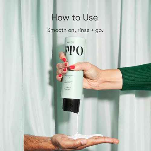 Odele Smoothing Sulfate-Free Conditioner for Extra Moisture, Frizz Control, Shine, and Straight to Curly Hair Types, 13 Fl Oz