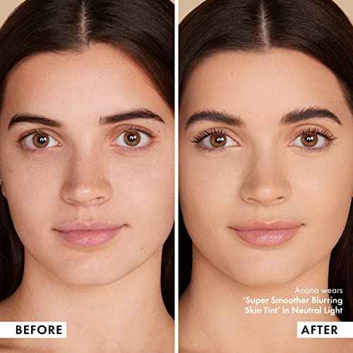 ICONIC LONDON Super Smoother Blurring Skin Tint | Light to Medium Coverage, Hydrating, Ultra-Lightweight Tinted Moisturizer, Cruelty-Free, Vegan Makeup