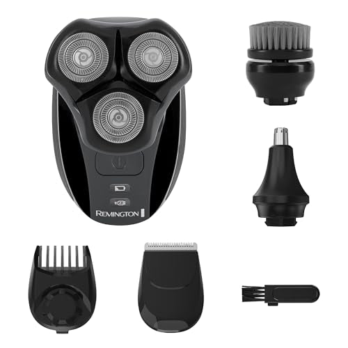 Remington Bald Head Shaver with Beard & Nose Trimmer Kit