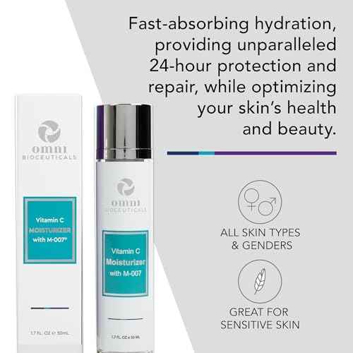 Omni Bioceuticals Daily Revitalizing Moisturizer with Vitamin C & M-007¢ç, 50ml