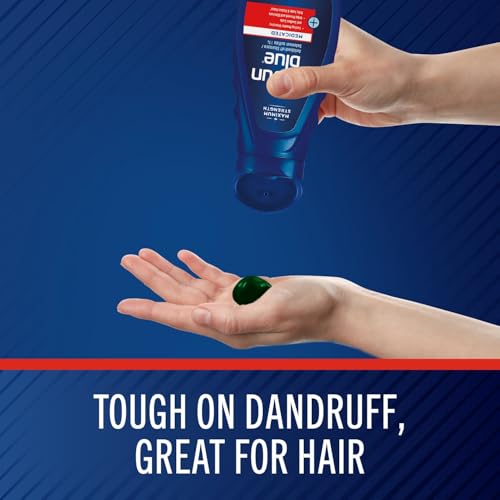 Selsun Blue Men's Care Medicated Antidandruff Shampoo, Maximum Strength Scalp Treatment With Selenium Sulfide, 11 fl. oz.
