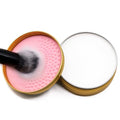 Embagol Makeup Brush Cleaner Soap with Silicone Pad, 100g