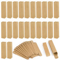 Kraft Lipstick Boxes 100 Pack - 0.78x0.78x3.34" Lip Balm Packaging