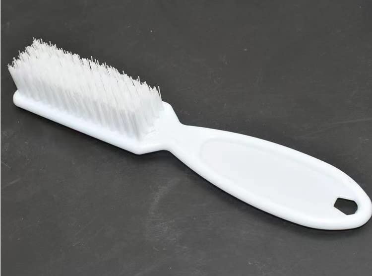 SQULIGT 6Pcs Nail Cleaning Brush with Handle Grip for Fingernails, Toes & Manicure Tools