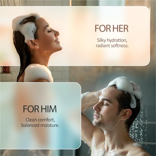 SILK Moisturizing Body Wash for Woman & Man - Daily Hydrating Shower Gel and Foaming Cleanser with Vitamin E and Glycerin, Rich Lather for Dry Skin Care, Sea Minerals Scent, 16.9 Fl Oz (Pack of 6)