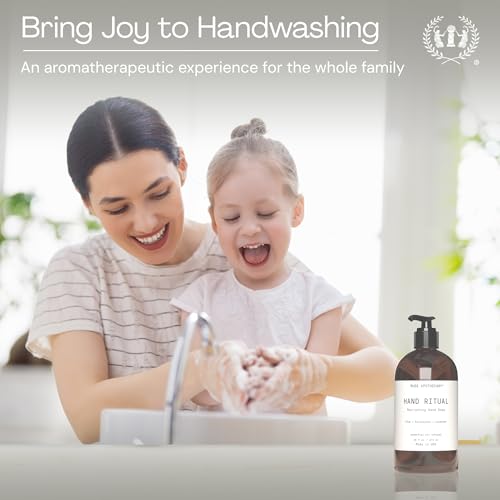 Muse Apothecary Hand Ritual Aloe Eucalyptus Lavender 16 oz Hand Soap (2 Pack) - Aromatherapy Nourishing Formula