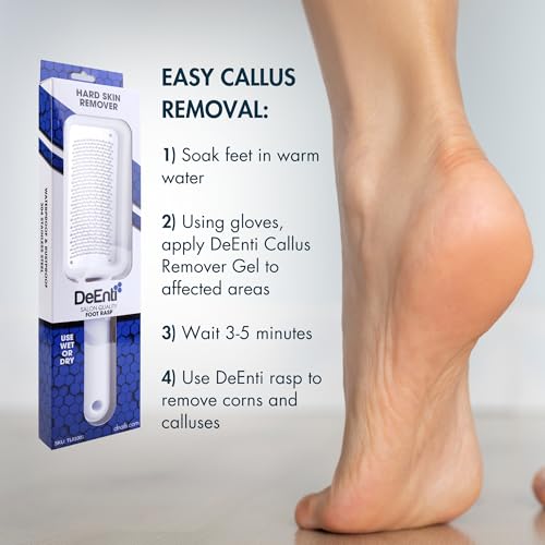 Stainless Steel Foot Rasp - Professional Callus Remover Tool
