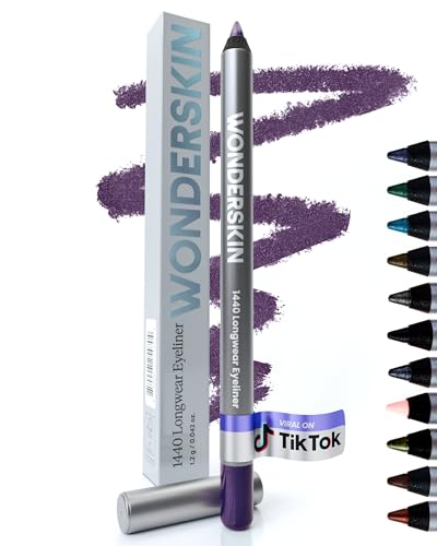 Wonderskin 1440 Waterproof Eyeliner Pencil - Longwear Deep Purple
