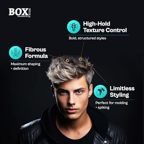 Texture Threads Fiber Paste – Extreme Hold Hair Texturizer for Men, 80g