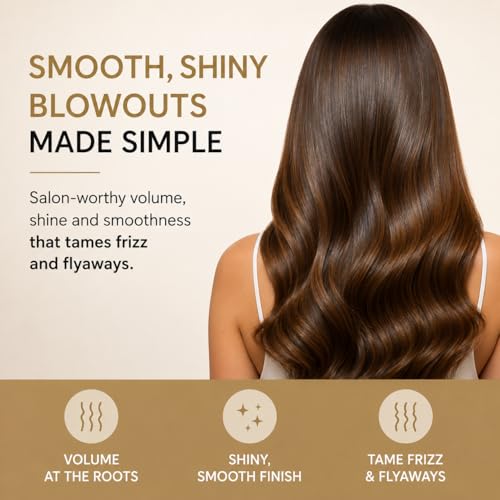 Remington Shine Therapy 2.4” Oval Hair Dryer Brush with Keratin & Argan Oil