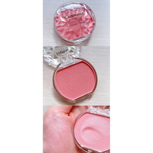 CANMAKE Cream Cheek Pearl P01 Peach Dazzle 4g