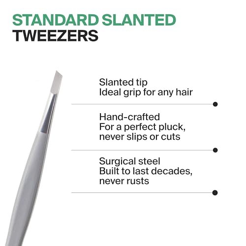 GERmanikure Slanted Tweezers Precision German Made Solingen