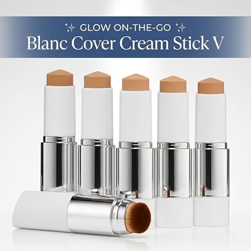 Color Adapting Foundation Stick with Brush - Hydrating Balm