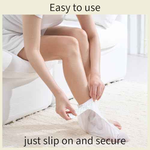 Relaxing Aroma Foot Mask 6 Pairs | Natural Scent | Soothes & Restores Dry Feet | Hydrating Treatment for Cracked & Rouch Heels | Korean Skincare (Lavender + Peppermint)