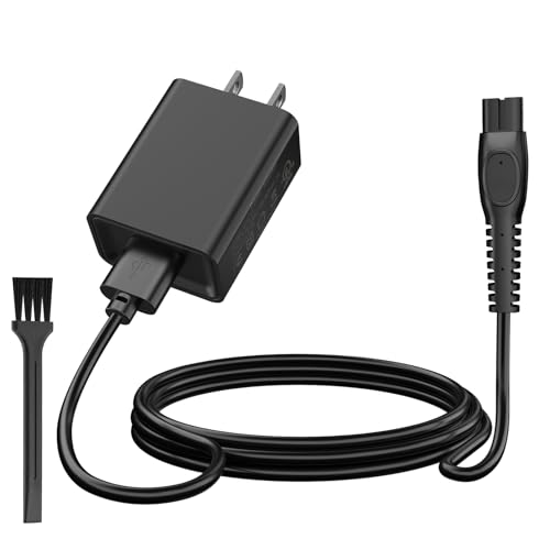 5V Charger for Philips Norelco OneBlade QP2724 QP2834 MG5910 MG7910 MG9510 MG9520 PQ888 PQ889, Wet & Dry Shaver Series 2000 5000 7000 3000 Phillips Norelco Shaver 3900 2400 Charging Cord