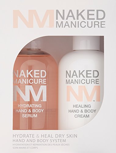 ZOYA Naked Manicure Healing and Hydrating Dry Skin Hand and Body System, Cream & Serum