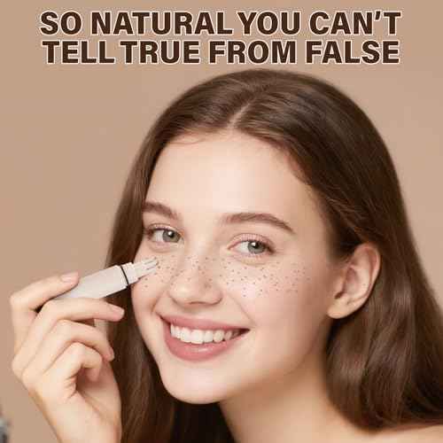 Freckle Stamp ? No Makeup Experience Needed, Easily Create Real And Natural Freckles In Seconds, Long-Lasting, Waterproof, All-Day Wear | Gentle Skin-Friendly Formula For Sensitive Skin (2# MEDIUM)