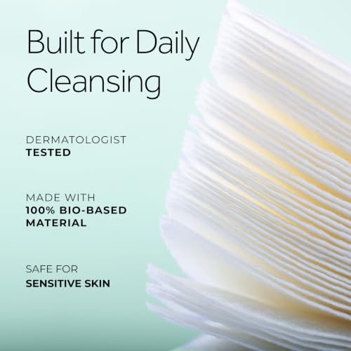 Pond's Ultra Soft Dry Face Towels, 50 Count – Single-Use Makeup Remover Wipes