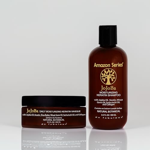 Jojaba Keratin Shampoo & Masque Set 8.5 oz Duo