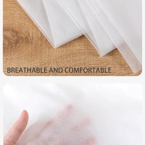 100pcs Disposable Bed Sheets, 31" x 71" For Massage Table - Pure White Non-Woven Fabric, Clean, Breathable & Soft, Gentle On Skin, For Disposable Sheets Massage Table Massage Beauty Tattoos