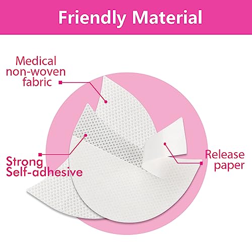 TailaiMei 120 Pcs Eyeshadow Shields, Eyeshadow Stencil for Prevent Makeup Residue, Lint Free Gel Pad for Eyeliner, Eyelash Extensions and Lip Makeup