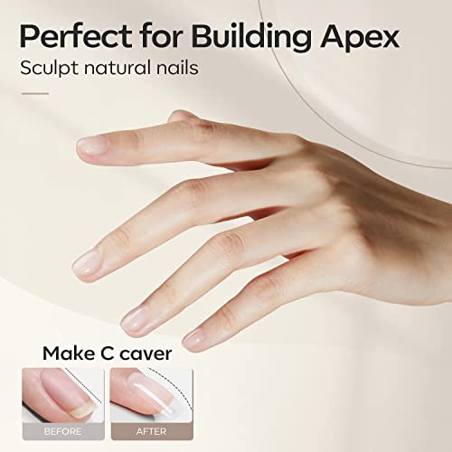 Modelones 7-In-1 Builder Nail Gel - Clear LED Cured