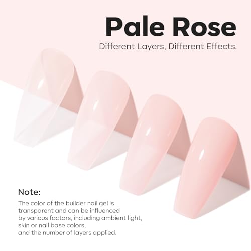 Modelones Milky Pink Nail Strengthener & Growth Polish A3 - Damaged Nails