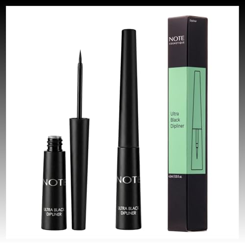 NOTE Ultra Black Dipliner - Fine Felt-Tip Liquid Eyeliner