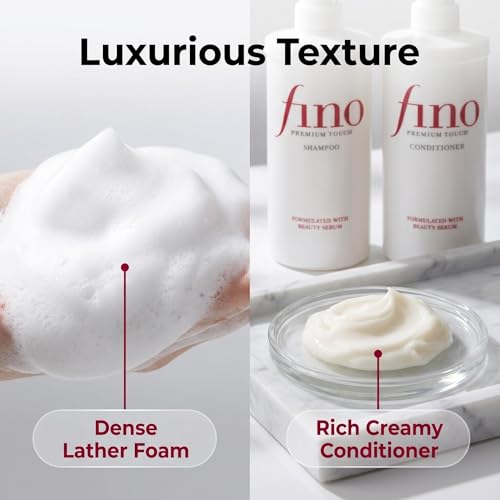 Fino Premium Touch Shampoo & Conditioner Set - Deep Repair Duo 550ml
