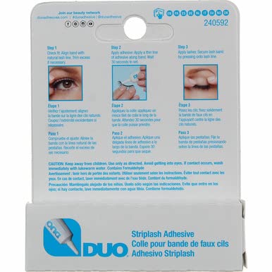 DUO Eyelash Adhesive 0.25oz White/Clear - 3 Pack