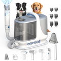 oneisall 7-in-1 Dog Grooming Vacuum Kit with Clipper & Nail Grinder
