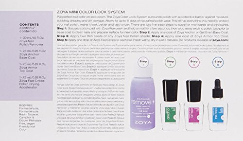 ZOYA Mini Color Lock System Manicure Kit