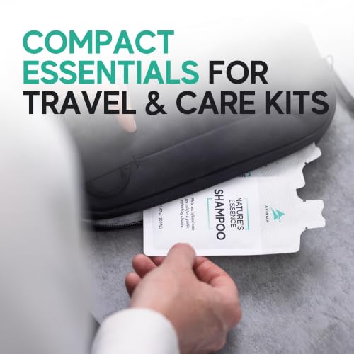 300pc Hotel Toiletries Bulk Set - Shampoo, Conditioner & Soap