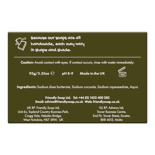 Friendly Soap Natural Handmade Shea Butter Facial Cleansing Bar by Friendly Soap