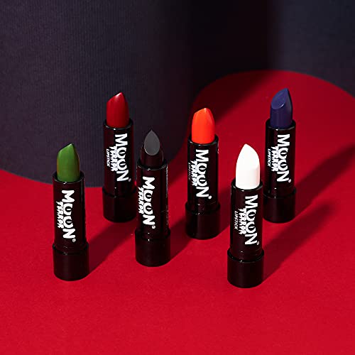 Halloween Lipstick Midnight Black - SFX Make up, Special Effects Make up - 0.17oz
