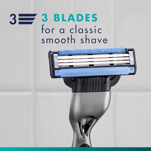 Gillette Mach3 Men's Razor with 2 Blade Refills