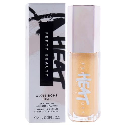Gloss Bomb Heat Universal Lip Luminizer Plus Plumper - 05 Lemon Lava by Fenty Beauty for Women - 0.3 oz Lip Gloss