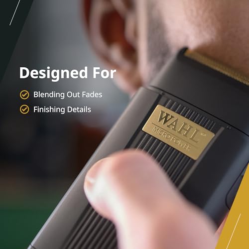 Wahl Professional Micro Power Shaver, Cordless Ultra-Close Finishing Foil for Precision Grooming, 2 Hour Runtime