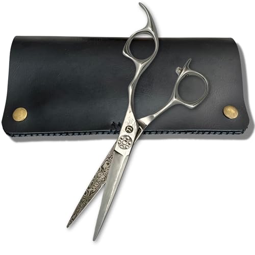 6 Inch Damascus Steel Hair Cutting Shears for Professionals