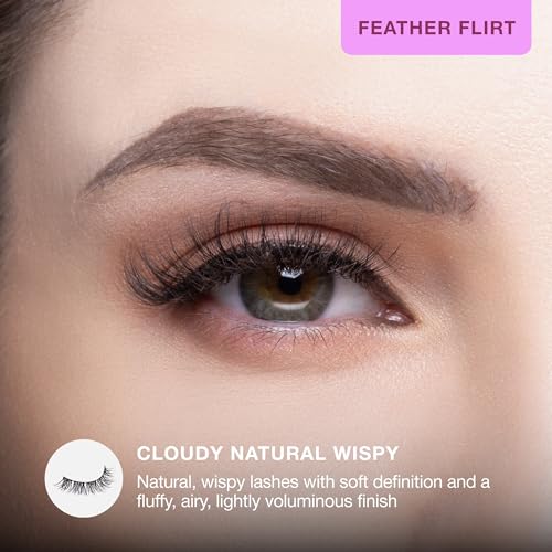 Curacoro Feathered Wispy False Eyelashes 6-14mm (5 Pairs)