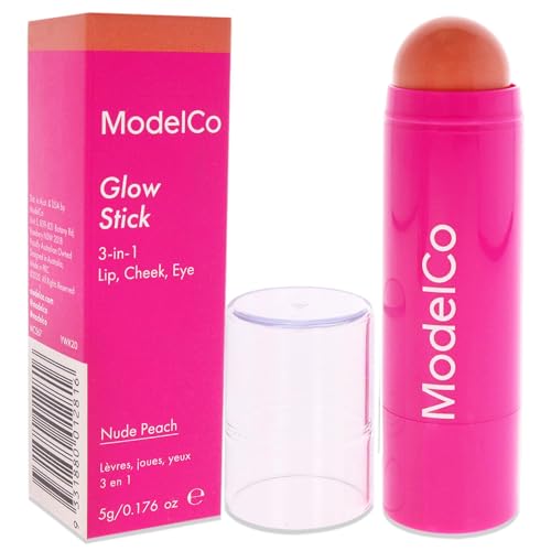ModelCo Glow Stick 3-In-1 Highlighter - Nude Peach