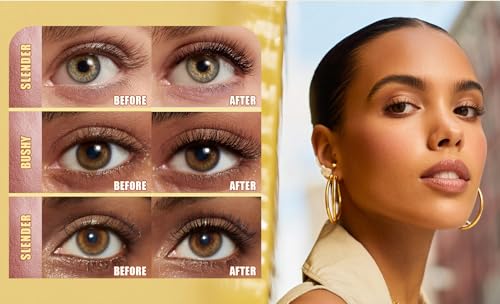 Dual-Effect 2-in-1 Mascara - Waterproof Volumizing & Lengthening